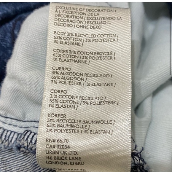 Pilcro Anthropologie Relaxed Jeans– Dark Wash - Picture 8 of 8